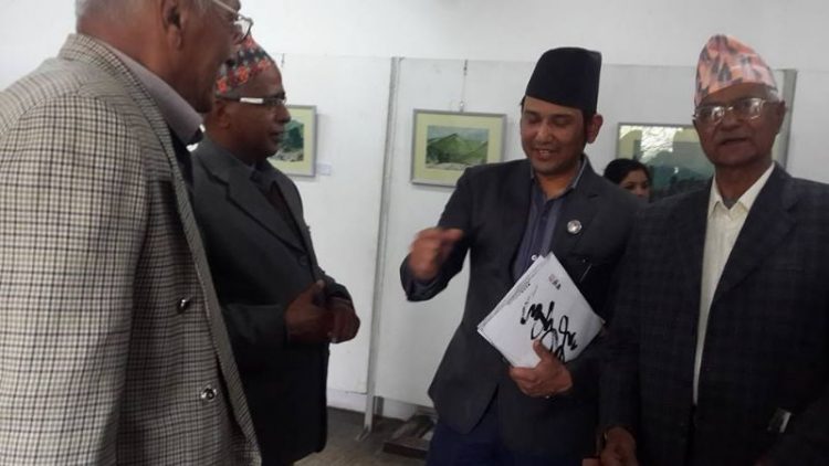 Ramesh Vikal Painting Pradarshani 2070