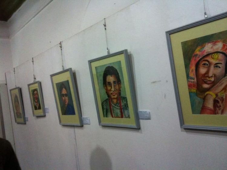 Ramesh Vikal Painting Pradarshani 2070