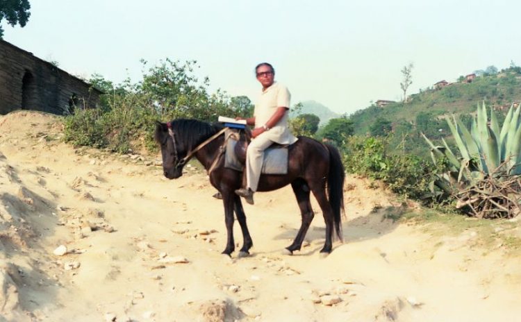 Ramesh Bikal in Doti Visit