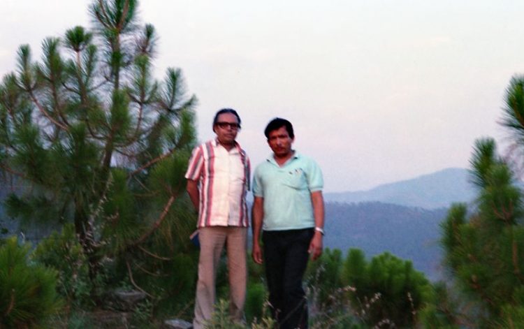 Ramesh Bikal in Doti Visit
