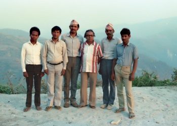 Ramesh Bikal in Doti Visit